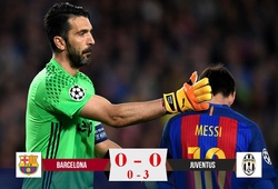 Bất lực trước Juventus, Barcelona ngậm ngùi dừng bước