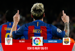 Bilbao - Barcelona: Messi chinh phục cột mốc gì trong năm 2017?