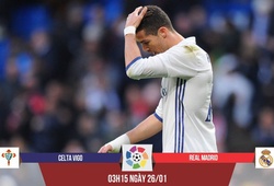 Celta - Real Madrid: Ronaldo sa sút, Zidane phải cầu cứu hậu vệ