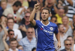 Chelsea 3-0 Leicester: Hazard không cần "số 10" cũng tỏa sáng