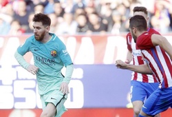 "Chúa cứu thế" Lionel Messi giúp Barca thắng kịch tính trước Atletico Madrid