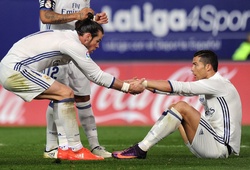 “Đôi cánh” Ronaldo-Bale không bay, Real loay hoay tìm bàn thắng