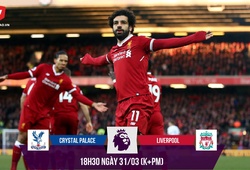 Salah sẽ san bằng kỷ lục của Ronaldo giúp Liverpool hạ Palace?