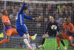 Hazard lập cú đúp, Chelsea gieo sầu cho Man City