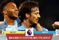 Hull - Man City: Tăng tốc trong mùa Giáng sinh