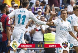 Kết quả bóng đá: Real Madrid bị Levante chia điểm vì dùng đội hình B