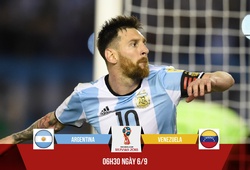 Link xem trực tiếp trận Argentina - Venezuela