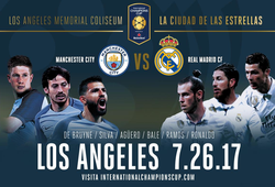 Link trực tiếp bóng đá Man City - Real Madrid