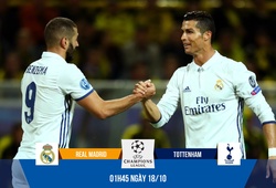 Link xem trực tiếp trận Real Madrid - Tottenham