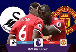 Trận Swansea - Man Utd