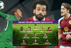 Liverpool và Man City "ăn" gọn đội hình tiêu biểu Ngoại hạng Anh 2017/18