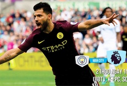 Man City - Everton: Aguero tìm thuốc giải cho “lời nguyền” 