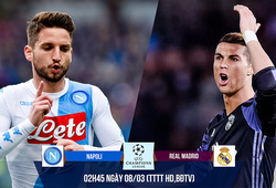 Napoli - Real Madrid: Ai khiến Ronaldo phải “ngửi khói”?