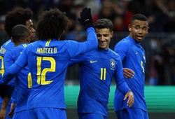 Video: Coutinho và Paulinho giúp Brazil hạ Nga trong 13 phút