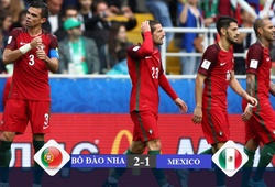 Video: Hạ Mexico ở hiệp phụ, Bồ Đào Nha xếp thứ 3 tại Confed Cup