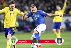 Video: Hàng công bất lực, Italia nguy cơ không được dự World Cup