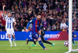 Video: Messi lập cú đúp, Barcelona nhọc nhằn thắng Sociedad