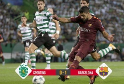 Video: Barca tiếp tục hưởng "lộc" đá phản lưới nhà trước Sporting