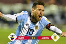 Video: Người hùng Messi lập hat-trick đưa Argentina đến World Cup