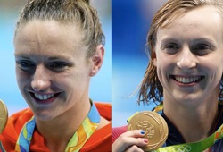 Katie Ledecky và Katinka Hosszu thi nhau vô địch tại Rio 2016