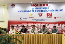 Sơ kết các giải bóng đá chuyên nghiệp Việt Nam 2016: Trọng tài lại là điểm nóng