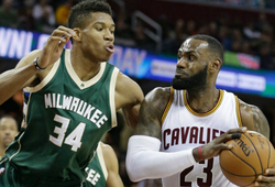 NBA 2017-18: Antetokounmpo rất tốt nhưng Cavaliers rất tiếc