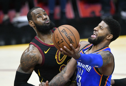 NBA 2017-18: OKC đè bẹp Cavaliers, Rockets lần thứ hai đánh bại Warriors