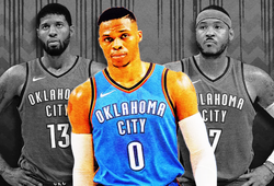 Oklahoma City Thunder với vấn đề mang tên Russell Westbrook