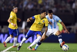 Argentina 1-1 Brazil: Níu chân nhau