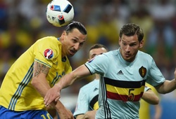 Thụy Điển 0-1 Bỉ: Lời giã từ buồn của Ibrahimovic
