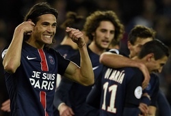 Cavani mở đầu danh sách bàn thắng đẹp vòng 15 Ligue 1