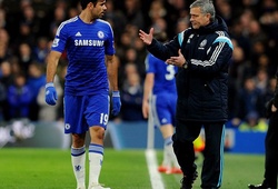 Khoảnh khắc Diego Costa ném áo tập về phía Mourinho