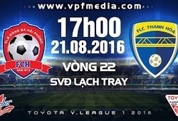 Link trực tiếp vòng 22 V. League, loạt trận ngày 21/8