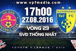 Link trực tiếp vòng 23 V. League, loạt trận ngày 27/8