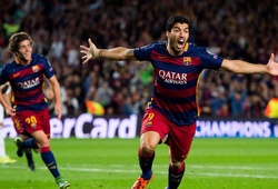 Luis Suarez vẩy má ngoài điệu nghệ mở tỉ số trận đấu