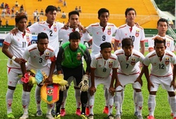 Mg Mg Lwin đánh đầu hiểm hóc nâng tỉ số lên 2-1 cho U21 Myanmar