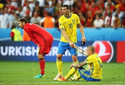 Những hình ảnh cuối cùng của Ibrahimovic trong màu áo Thụy Điển
