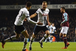 Tottenham 4-1 West Ham: Harry Kane lập cú đúp, gà trống thắng derby