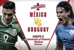 Trực tiếp bảng C Copa America: Mexico vs Uruguay