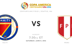 Trực tiếp Copa America: Haiti vs Peru