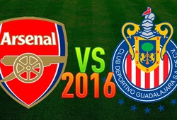 Trực tiếp GHQT: CD Guadalajara vs Arsenal