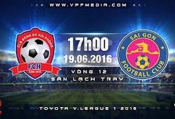 Trực tiếp vòng 12 V.League: Hải Phòng vs Sài Gòn