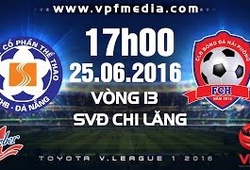 Trực tiếp vòng 13 V.League: SHB Đà Nẵng vs Hải Phòng