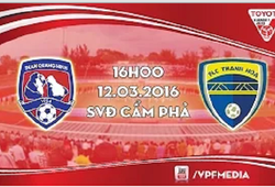 Trực tiếp vòng 4 V. League: Than Quảng Ninh vs FLC Thanh Hóa