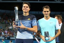 Video Brisbane International: Roger Federer 0-2 Milos Raonic