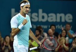 Video Brisbane International: Roger Federer 2-0 Dominic Thiem