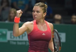 Cú bạt tuyệt hay của Simona Halep trong trận thắng Julia Goerges