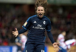 Cú sút như búa bổ của Luka Modric đẹp nhất vòng 23 La Liga