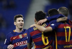 Video Cúp nhà Vua TBN: Espanyol 0-2 Barcelona