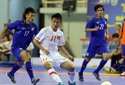 Futsal Việt Nam vẫn chưa thể vượt qua người Thái